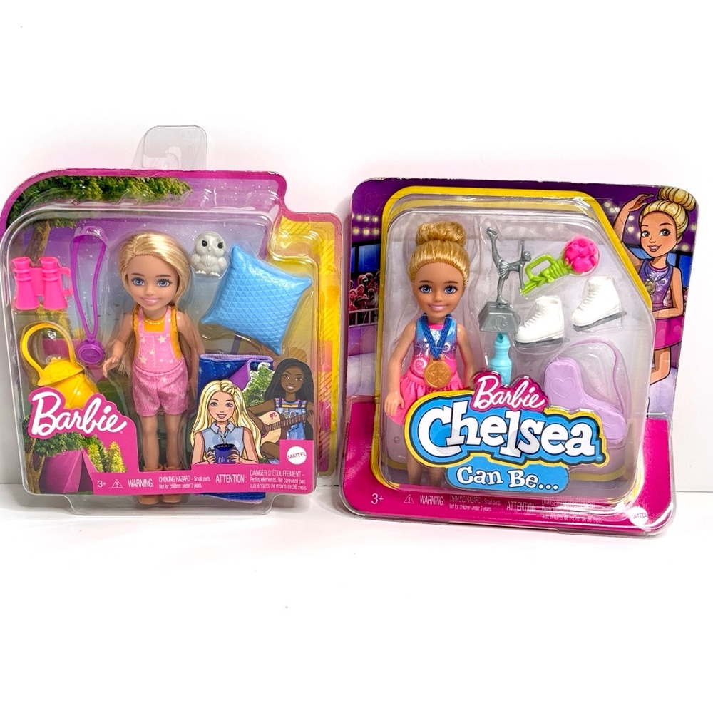 🎀✨ Bundle of 2 Brand New Chelsea Barbie Doll Sets